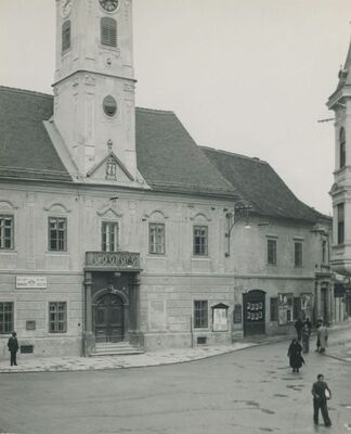 Varaždin - Gradska vijećnica, pročelje