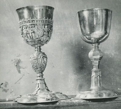 Hrašćina - Župna crkva sv. Nikole, liturgijsko posuđe, kaleži