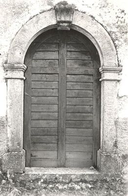 Samobor - Kapela sv. Jurja, ulazna vrata