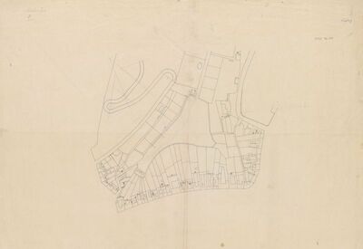 Rokov perivoj, projekt uređenja, projekt uređenja Rokovog groblja/topografski nacrt