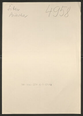 Šiber, Biserka rođ. Bembasa, 3.1.1914. Policijski karton