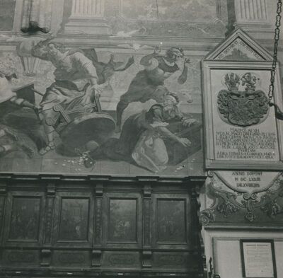 Lepoglava - Nadgrobna ploča Patheo de Gerse Ivana Korvina