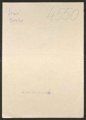 Srnić, Branko, 21.12.1910. Policijski karton