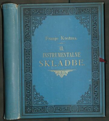 Fond Franjo Krežma, muzikalije, komorna i orkestralna glazba