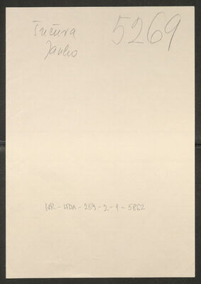 Šučura, Janko, 1898. Policijski karton