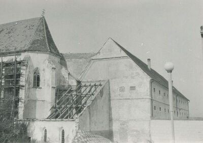 Lepoglava - Bivša pavlinska crkva, uklanjanje prigradnje sakristije