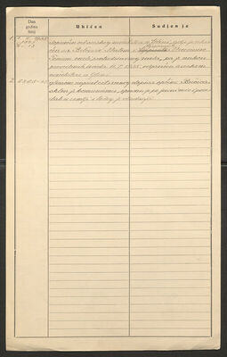 Rohak, Josip, 2.5.1906. Policijski karton