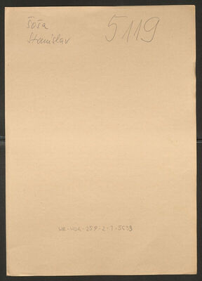 Šoša, Stanislav, 23.11.1927. Policijski karton