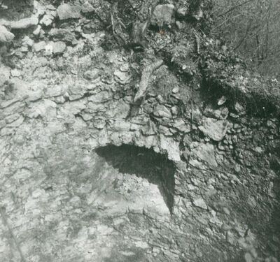 Zelingrad - Stari grad Zelingrad, detalj sjeverozapadne kule