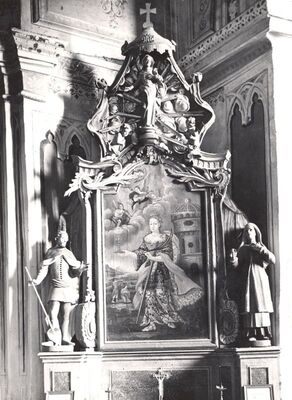 Pisarovinska Jamnica - Crkva sv. Martina, pobočni oltar