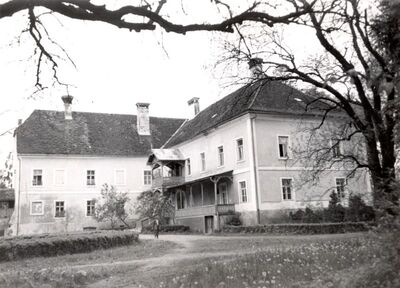 Božjakovina - Dvorac Drašković, krilo prema parku