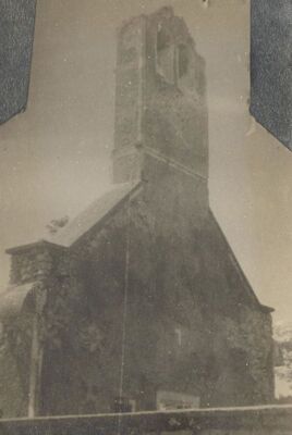 Modruš (Josipdol) - Crkva sv. Antuna sa zvonikom na preslicu