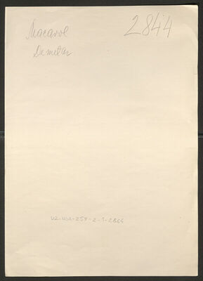 Macarol, Demeter, 13.11.1901. Policijski karton