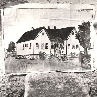 Velika Mlaka - Kurija, crtež