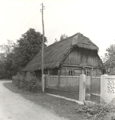 Ščitarjevo - Tradicijska kuća, jugoistočno pročelje