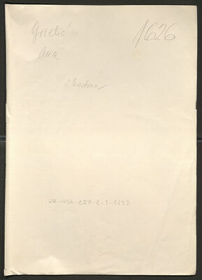 Gržetić, Ana, 1896. Policijski karton