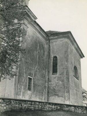 Prišlin (Hum na Sutli) - Župna crkva sv. Petra, vanjština