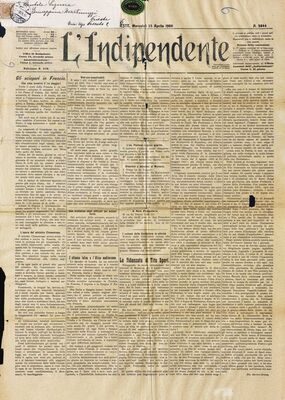 L’Indipendente, Trieste = Trst, 25.04.1906. No. 9844