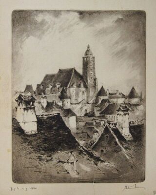 Zagreb u 1840.