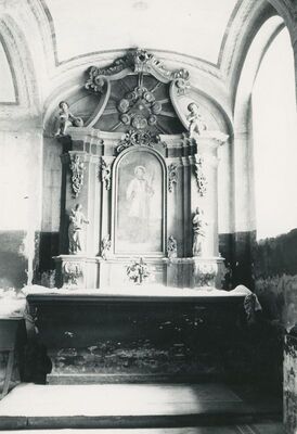 Martijanec - župna crkva sv. Martina, oltar sv. Valentina