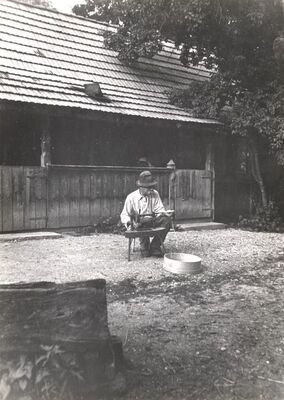 Kobilić - Namatanje pređe