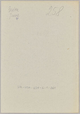 Bedek, Jakob, 13.7.1904. Policijski karton