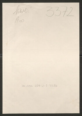 Nikolić, Pero, 1909. Policijski karton