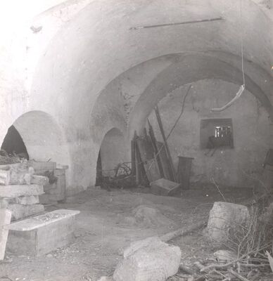 Slavetić - Dvorac Oršić, podrum sjevernog krila