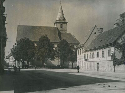 Varaždin - Crkva sv. Nikole, bočno pročelje