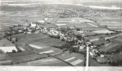 Ščitarjevo - Avionski snimak naselja