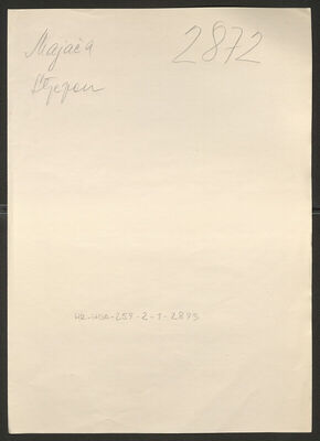 Majača, Stjepan, 13.1.1894. Policijski karton