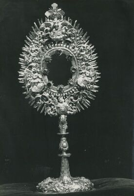 Krapina - Župna crkva sv. Nikole, liturgijsko posuđe, monstranca