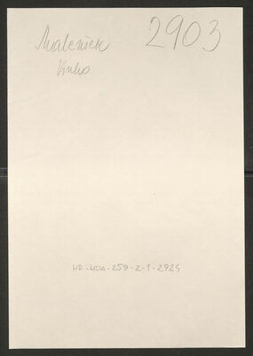 Malenšek, Vinko, 28.9.1912. Policijski karton