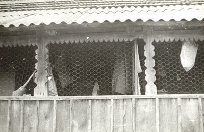 Šušnjari - Tradicijska kuća, detalj trijema