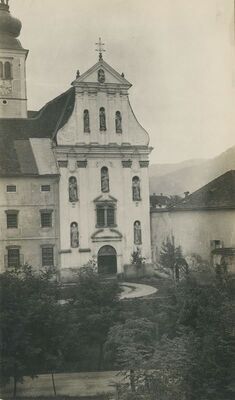 Lepoglava - Crkva Bogorodice, zapadno pročelje