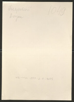 Drenjančević, Dragan, 27.5.1924. Policijski karton