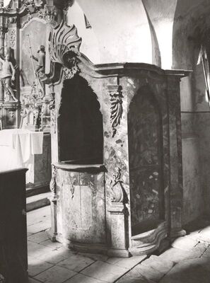 Marija Gorica - Crkva Pohođenja Blažene Djevice Marije, ispovjedaonica