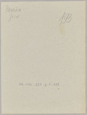 Barašin, Jovo, 1906. Policijski karton