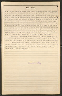 Štajnfeld, Aleksander, 4.11.1905. Policijski karton