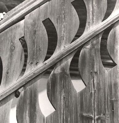 Suša - Tradicijska kuća, detalj ograde