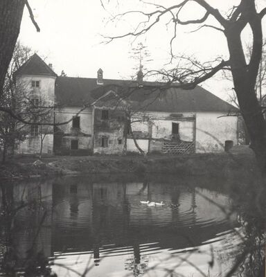 Dugo Selo - Dvorac Drašković, dvorišno pročelje