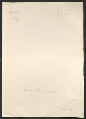 Godlar, Josip, 21.1.1908. Policijski karton