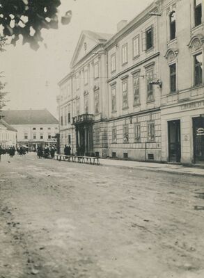 Varaždin - Županijska palača, pročelje