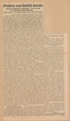 Problem zagrebačkih muzeja