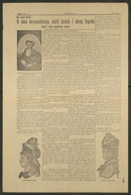 Ivan Brlić: Iz stare korespondencije, starih žurnala i starog Zagreba. Snimci i skice s dragocjenih originala. Novosti, 1928.