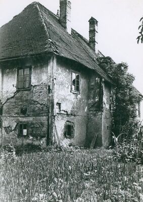 Vukovina - Kurija Alapić, dio sjevernog i zapadno pročelje