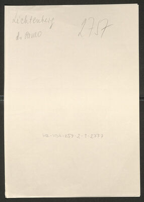 Lichtenberg, Pavao, 1901. Policijski karton