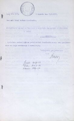 Putni računi, isplata