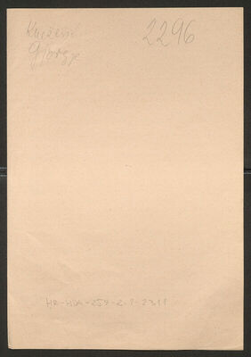 Knežević, Đorđe, 18.5.1908. Policijski karton