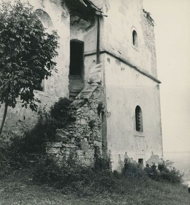 Veliki Lovrečan (Cestica) - Crkva sv. Lovre, stepenište